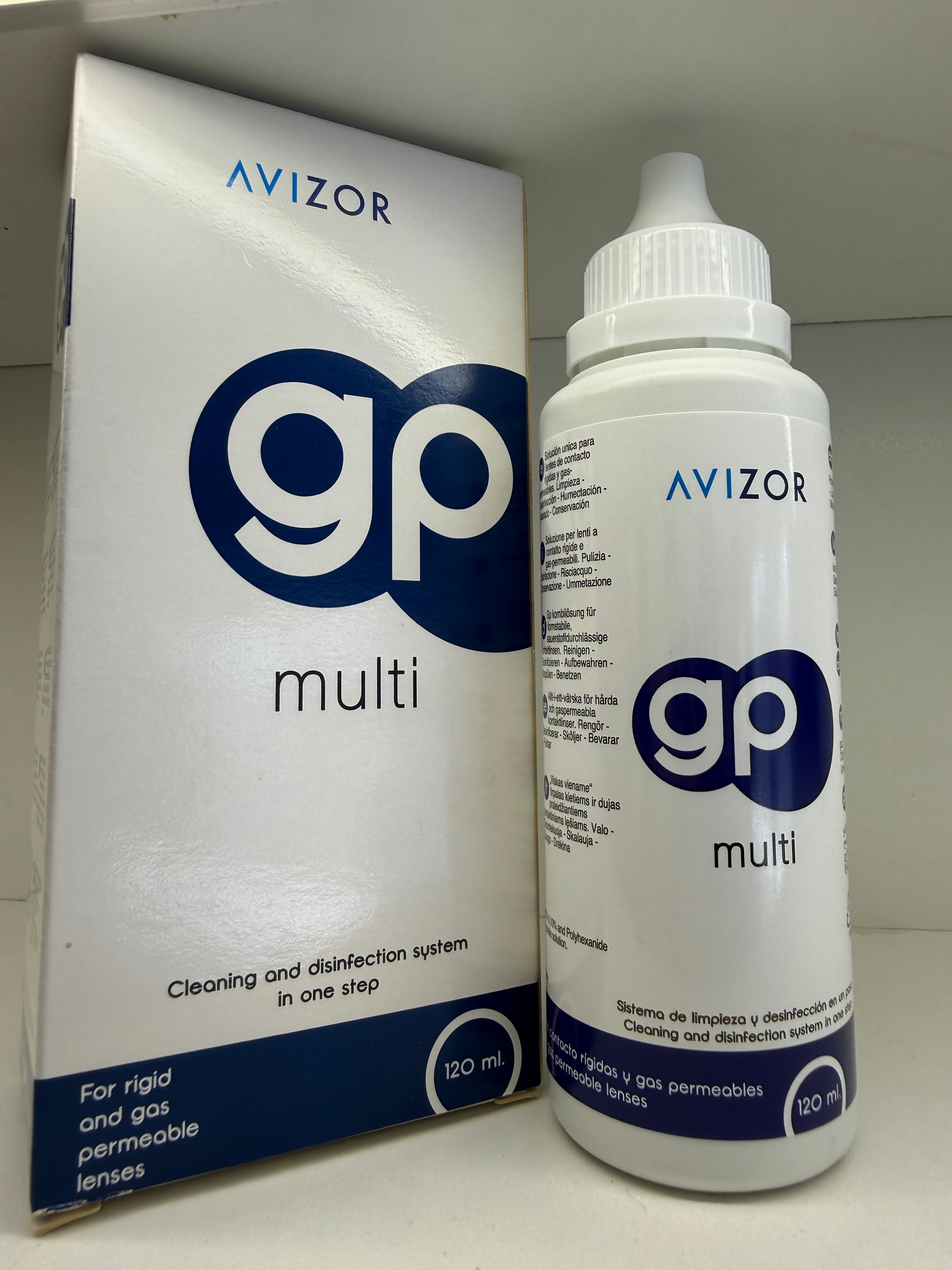 Avizor GP Multi - Hard lens Solution - 120ml